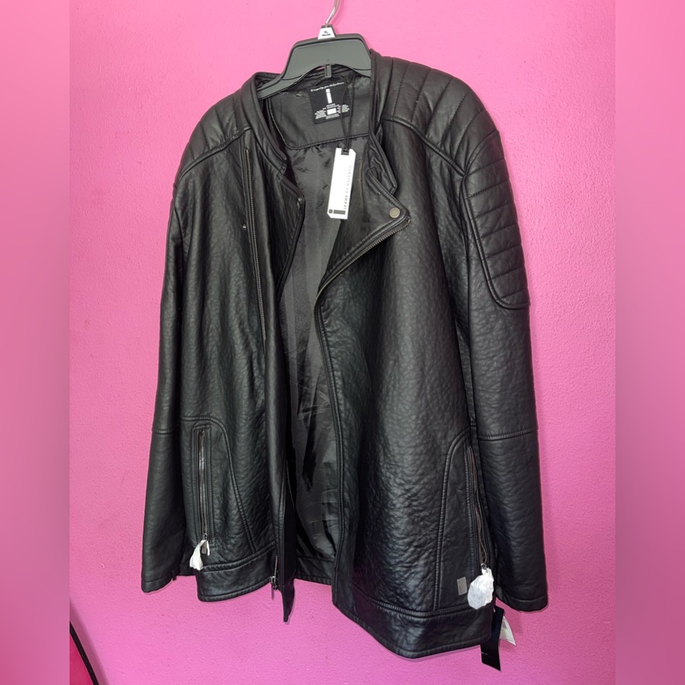 Jeans By Buffalo Big & Tall Faux Leather Jacket